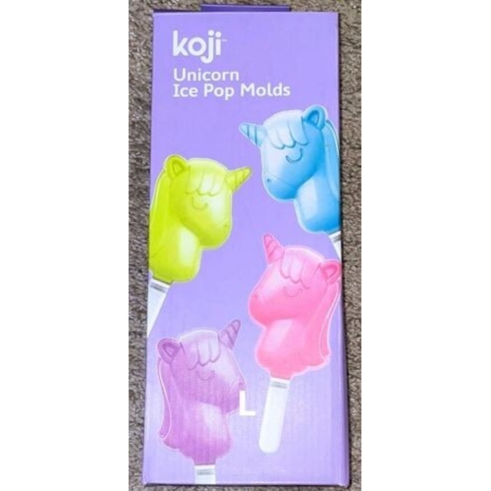 Koji Unicorn Pop Molds 4 Ice Pop Molds Make Home Made Popsicles New In Box